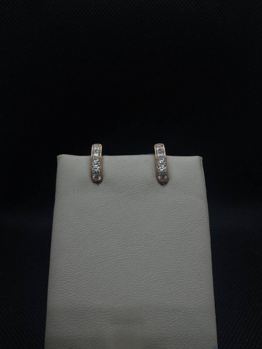 СЕРЬГИ С КАМНЯМИ (Au 585)