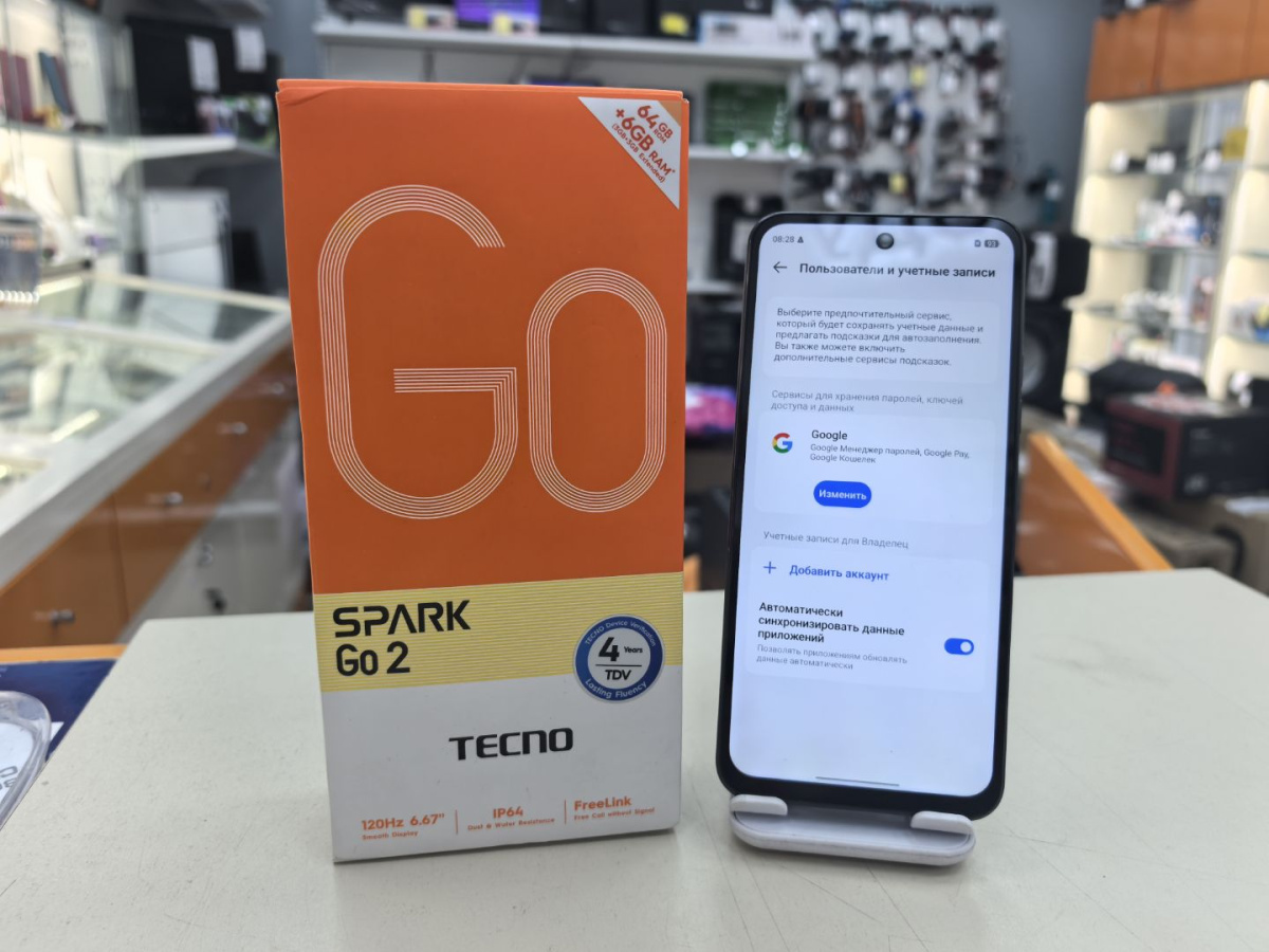 Смартфон Tecno Spark Go 2 3/64Gb