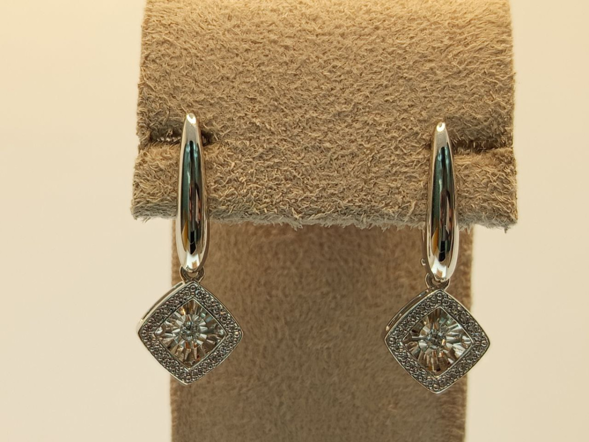 СЕРЬГИ БРИЛЛИАНТ (Au 585)