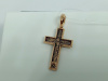 ПОДВЕСКА КРЕСТ без камня (Au 585)