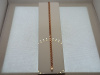 611107024 БРАСЛЕТ ПУСТОТЕЛЫЙ Ромб двойной (Au 585)