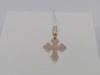 ПОДВЕСКА КРЕСТ БЕЗ КАМНЯ (Au 585)