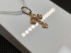 ПОДВЕСКА КРЕСТ БЕЗ КАМНЯ (Au 585)