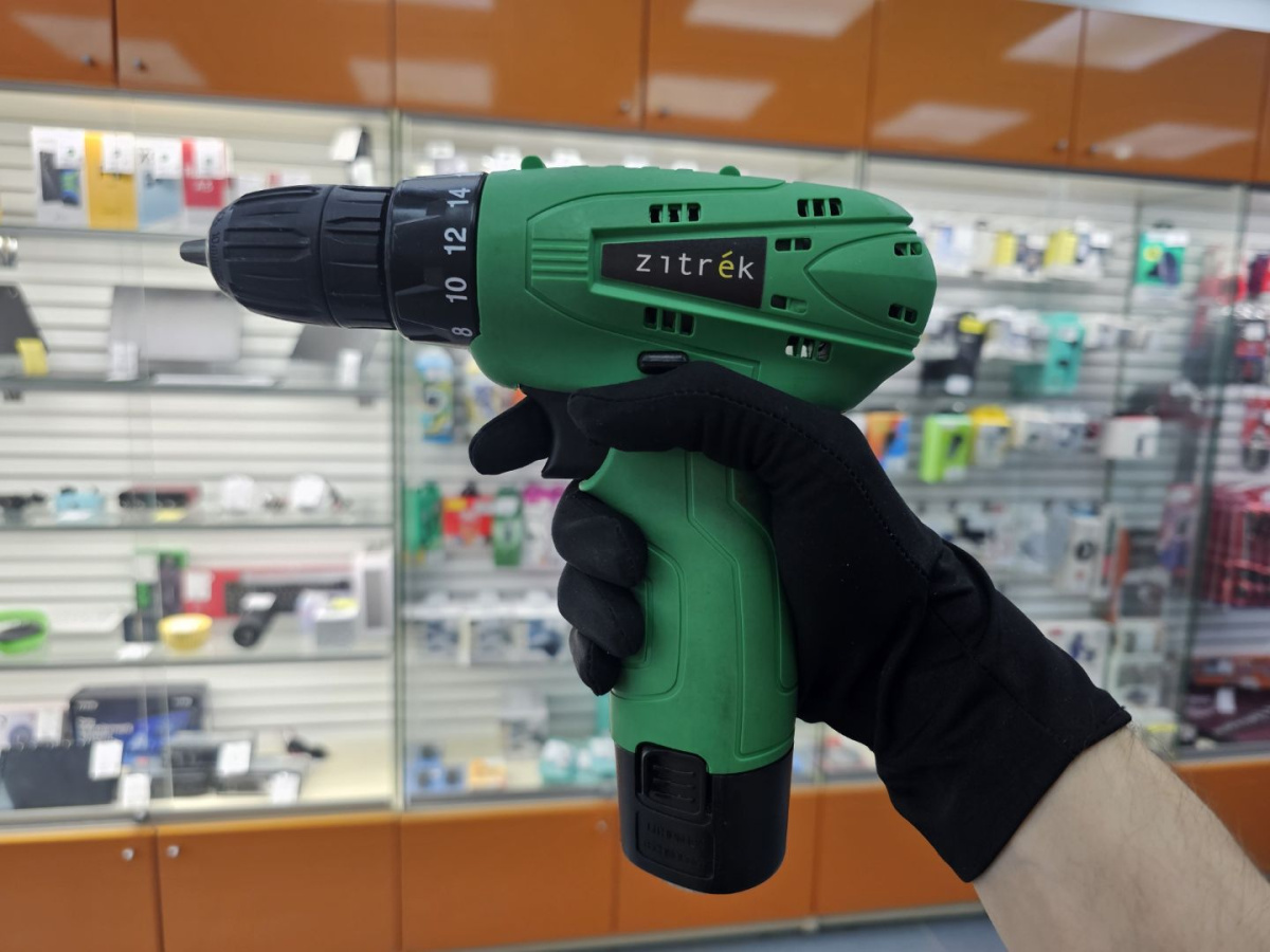 Шуруповерт Zitrek Green 12v