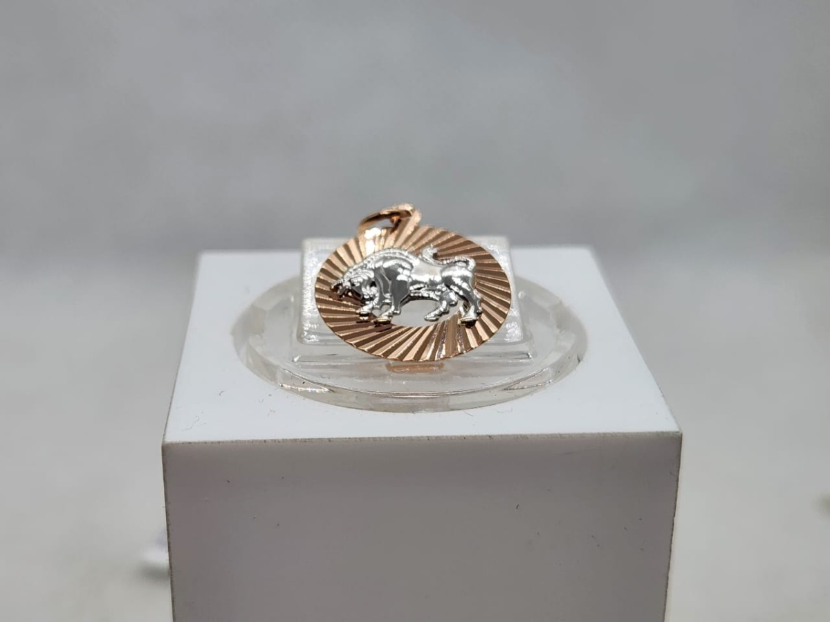 ПОДВЕСКА ЗНАК ЗОДИАКА ТЕЛЕЦ (Au 585)