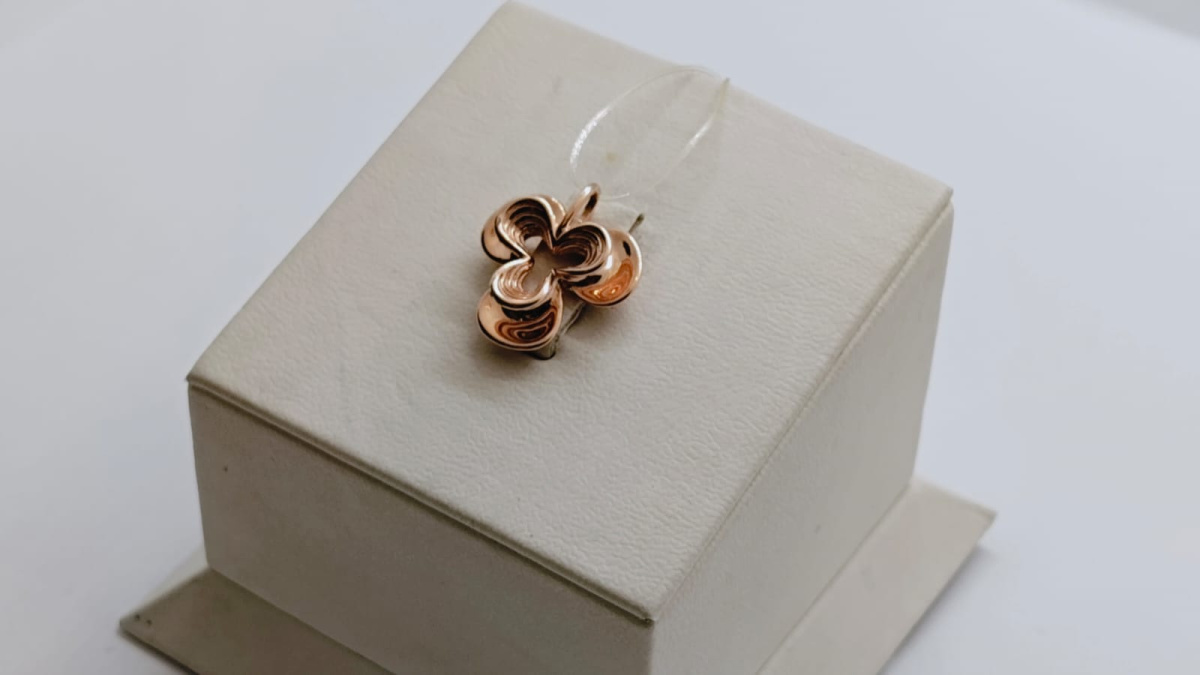 00-63-0160-00 ПОДВЕСКА БЕЗ КАМНЯ (Au 585)