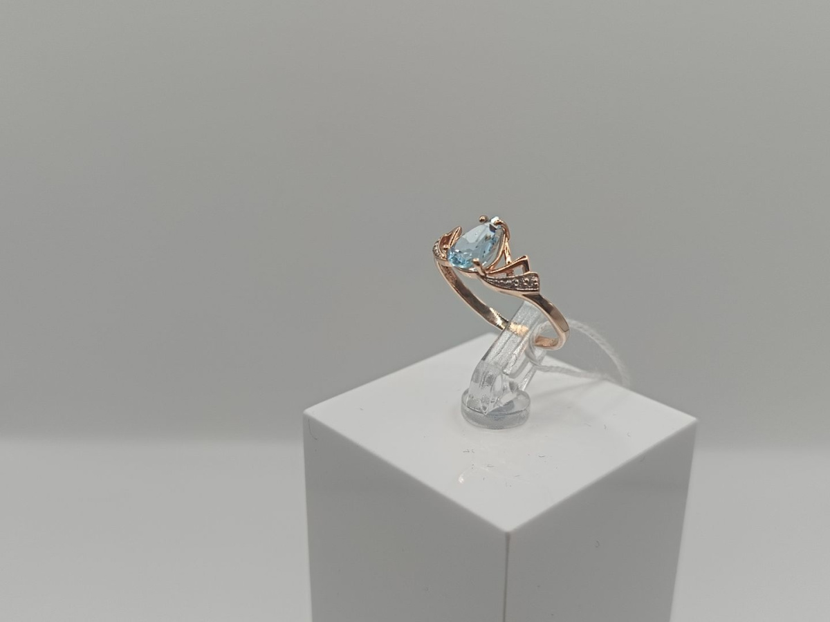 КОЛКМИ585 КОЛЬЦО С КАМНЯМИ (Au 585)