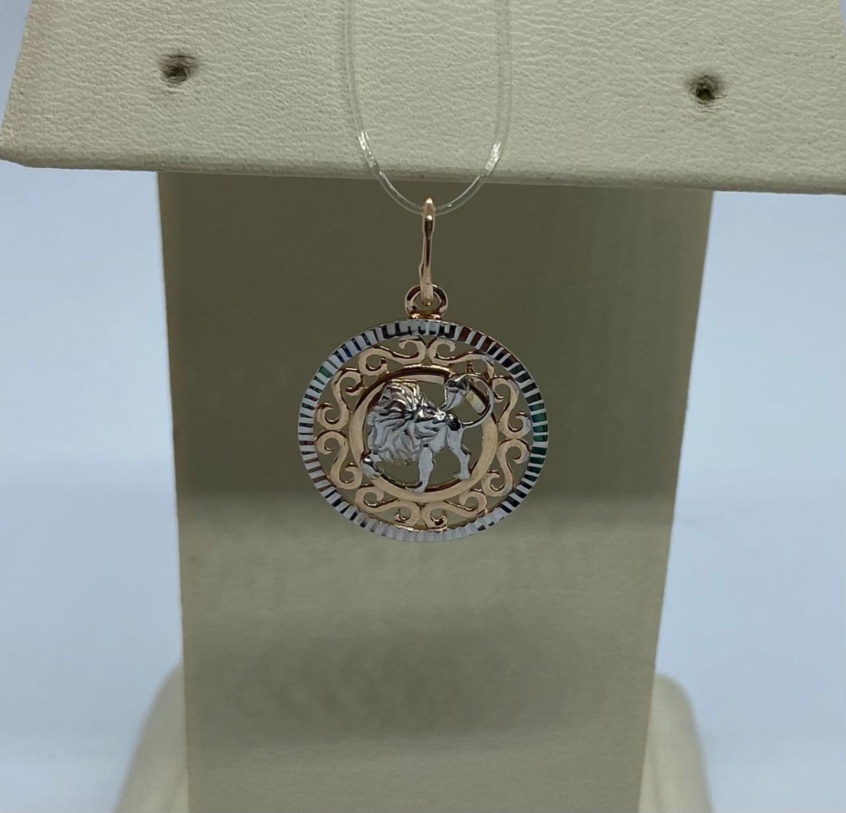 ПОДВЕСКА ЗНАК ЗОДИАКА ЛЕВ (Au 585)