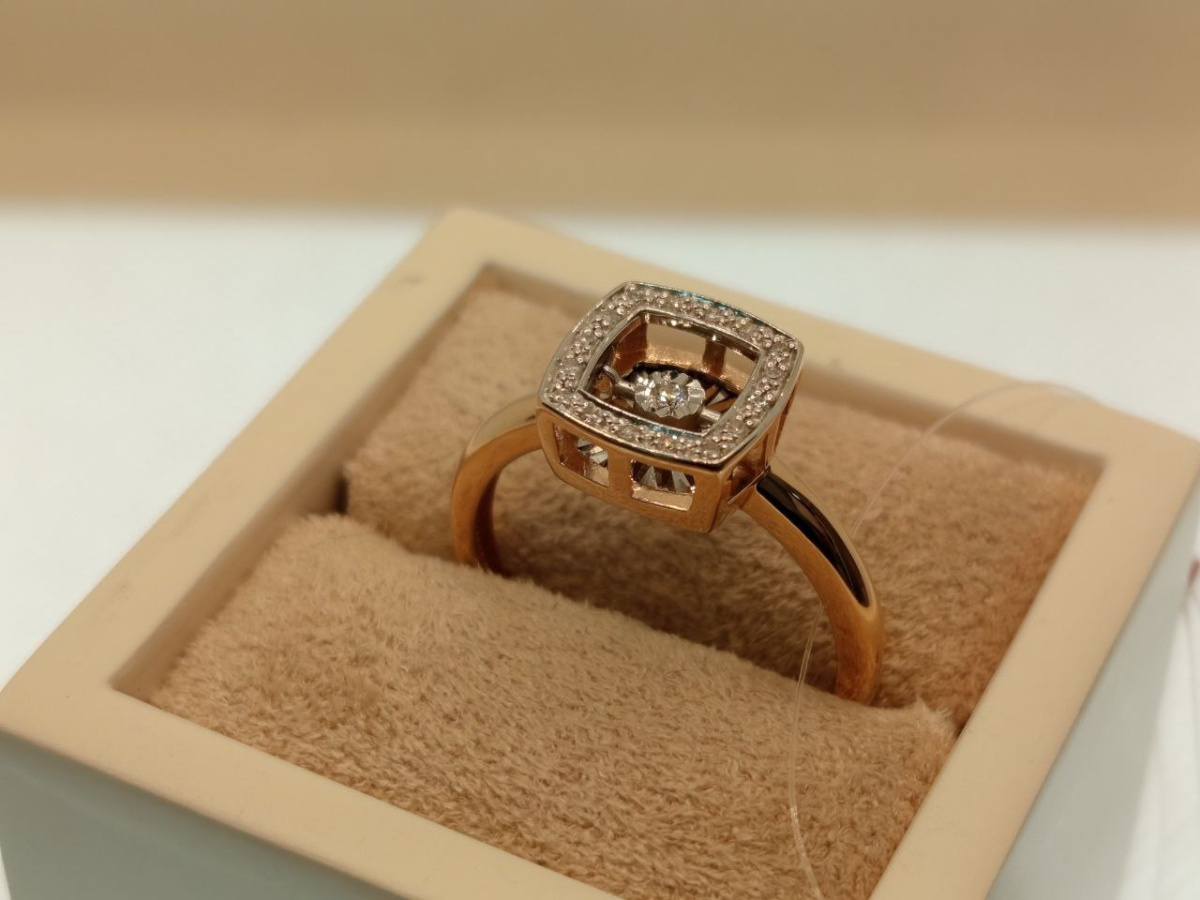 КОЛЬЦО БРИЛЛИАНТ (Au 585)