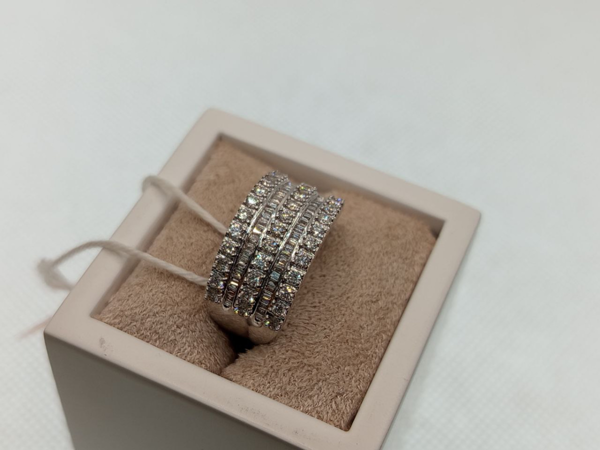 КОЛЬЦО БРИЛЛИАНТ Au 750