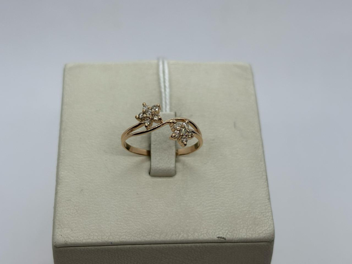 КОЛЬЦО БРИЛЛИАНТ Au 585