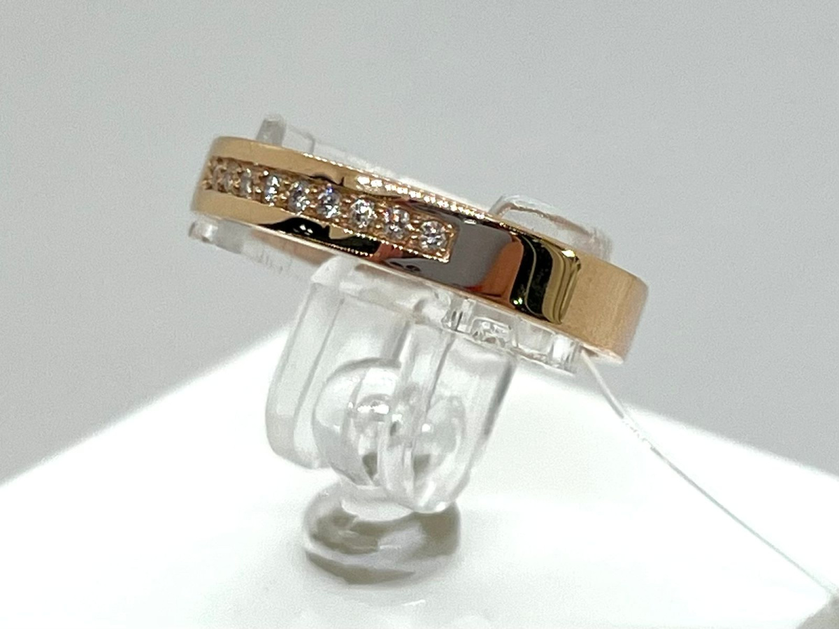 КОЛЬЦО Обручальное БРИЛЛИАНТ (Au 585)