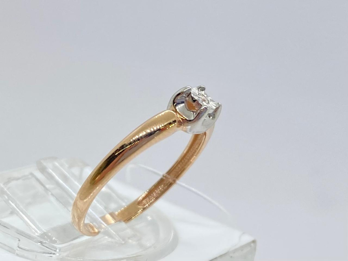 КОЛЬЦО БРИЛЛИАНТ (Au 585)