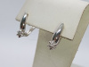 СЕРЬГИ БРИЛЛИАНТ (Ag 925)