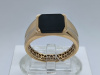КОЛЬЦО ПЕЧАТКА оникс (Au 585)