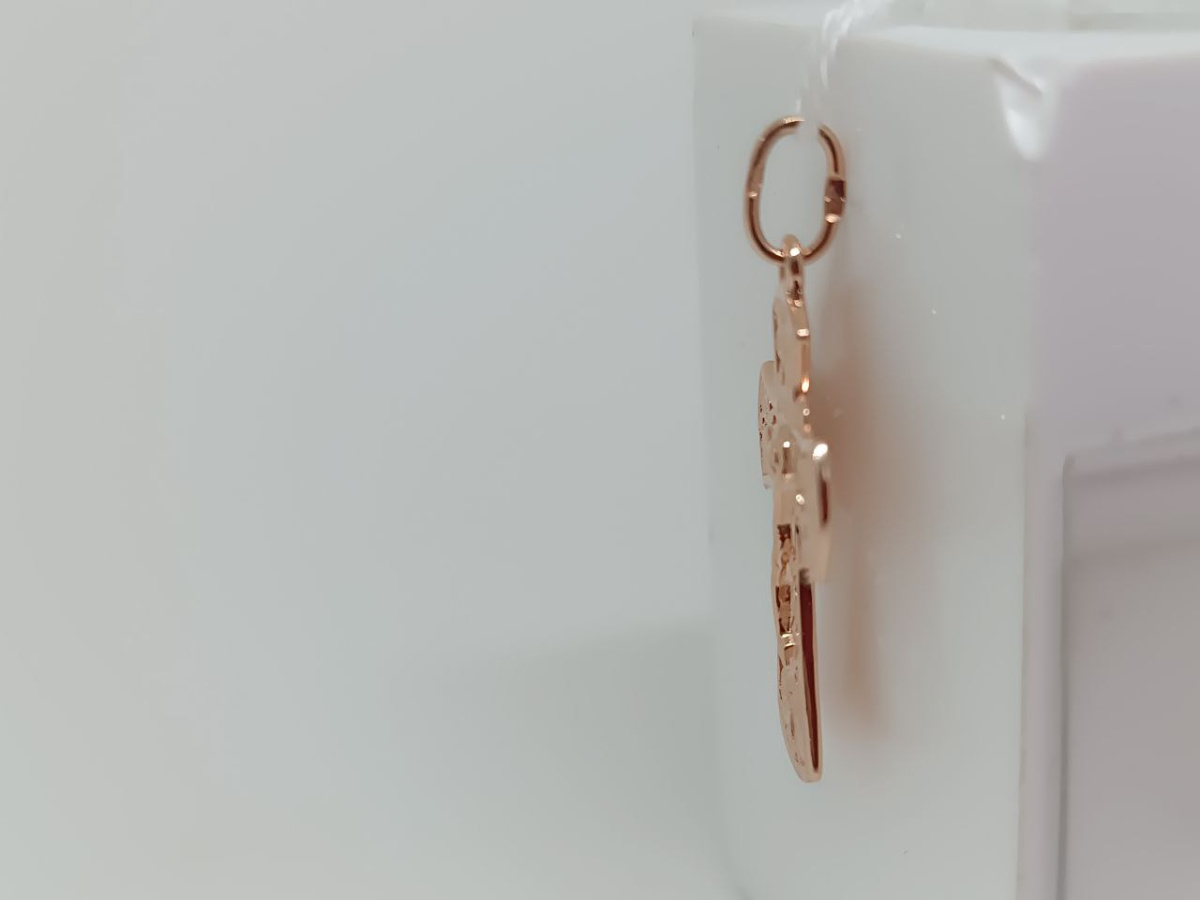 ПОДВЕСКА КРЕСТ БЕЗ КАМНЯ (Au 585)