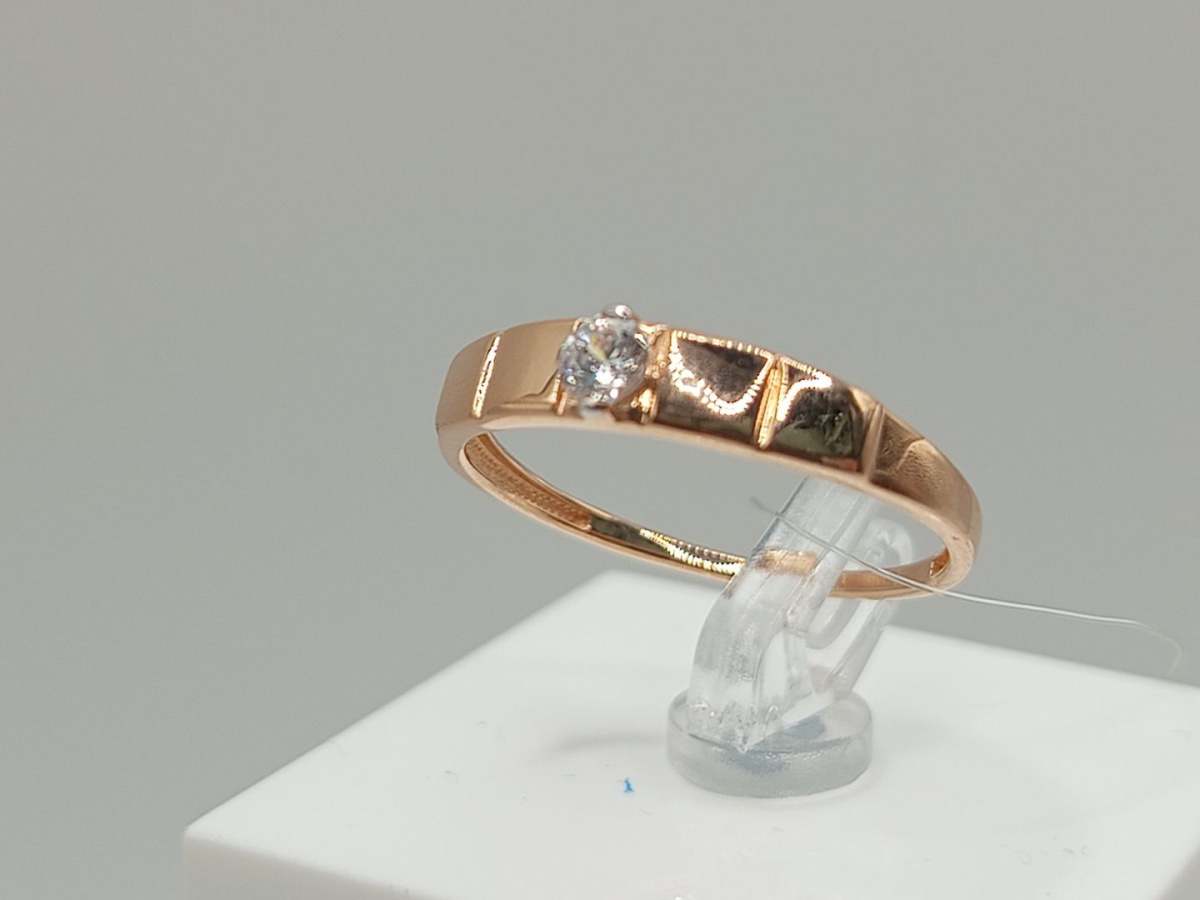 КОЛЬЦО С КАМНЕМ (Au 585)