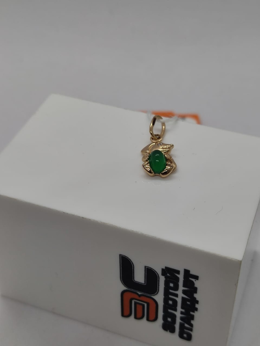 ПОДВЕСКА С КАМНЯМИ (Au 585)