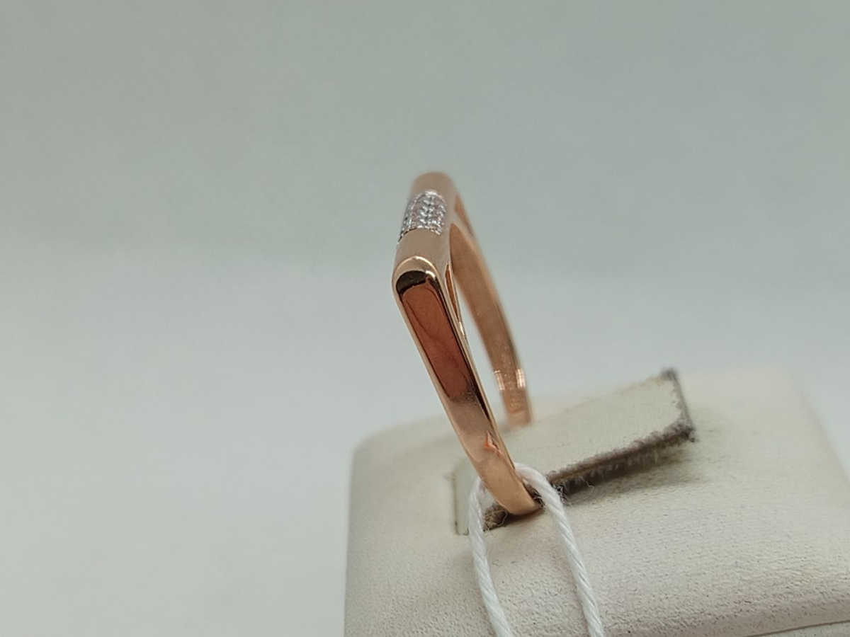 КОЛКМИ585 КОЛЬЦО С КАМНЯМИ (Au 585)