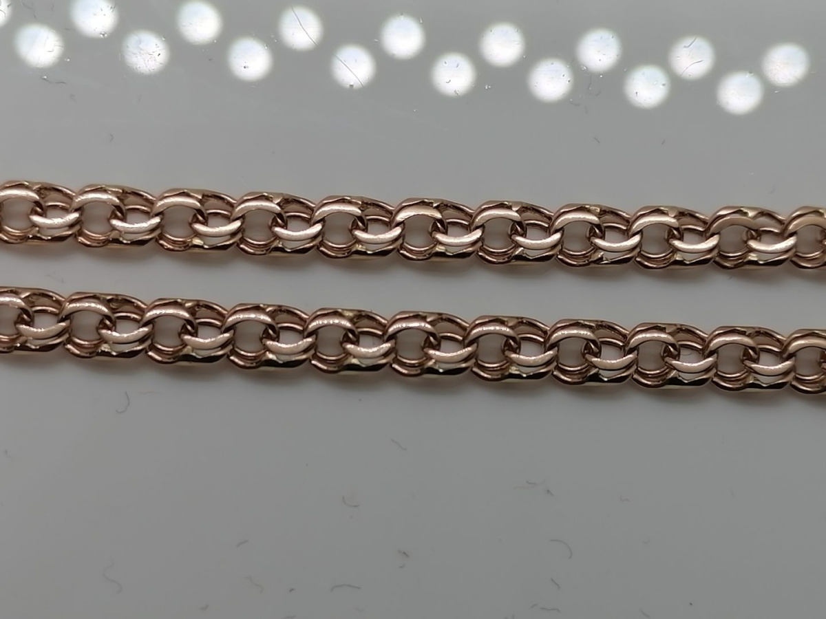 ЦЛБС585 ЦЕПЬ ПОЛНОВЕСНАЯ Бисмарк (Au 585)