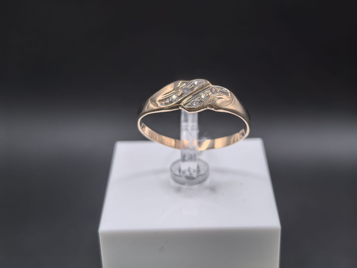 КОЛКМИ585 КОЛЬЦО С КАМНЯМИ (Au 585)