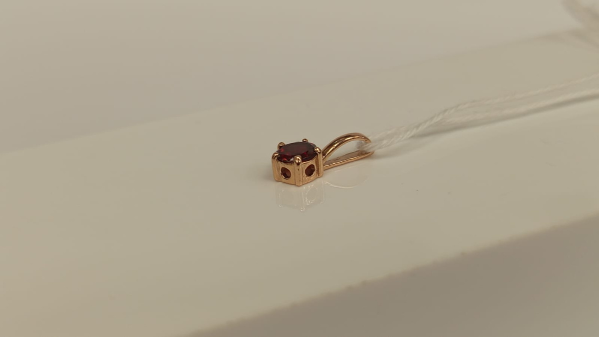 ПОДВЕСКА С КАМНЕМ (Au 585)