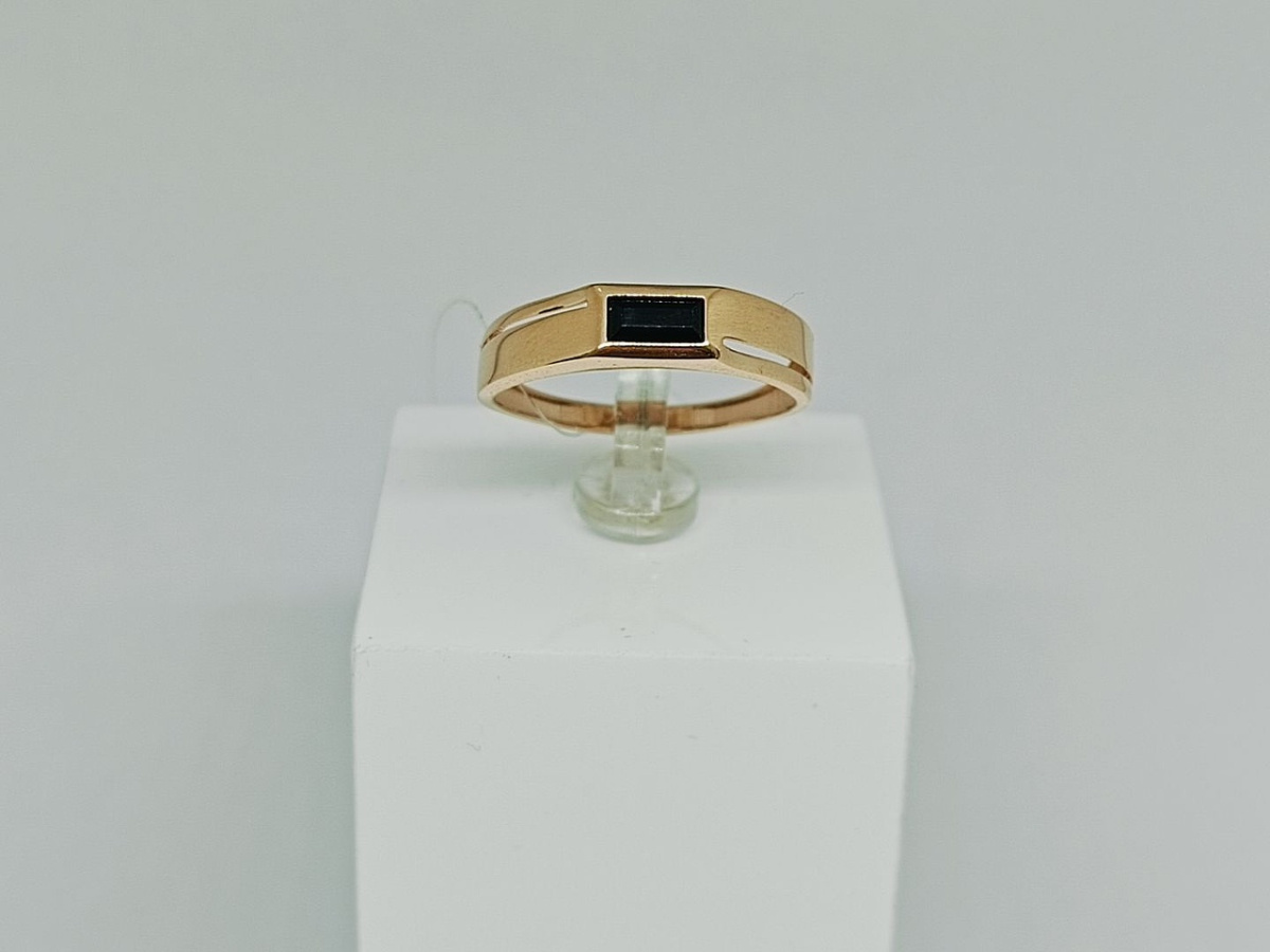 ПЕЧАТКА С КАМНЕМ (Au 585)