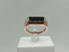 КОЛЬЦО ПЕЧАТКА с камнями (Au 585)