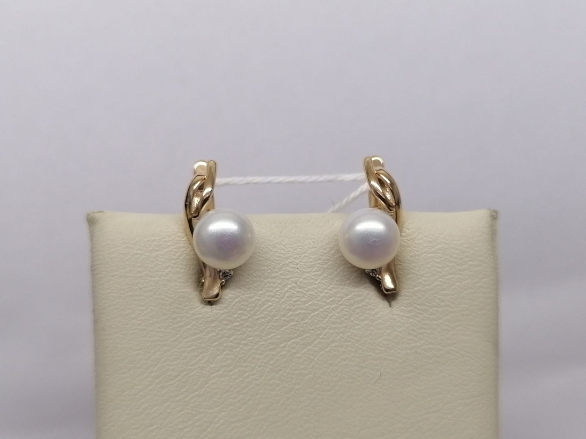 СЕРЬГИ С КАМНЯМИ (Au 585)