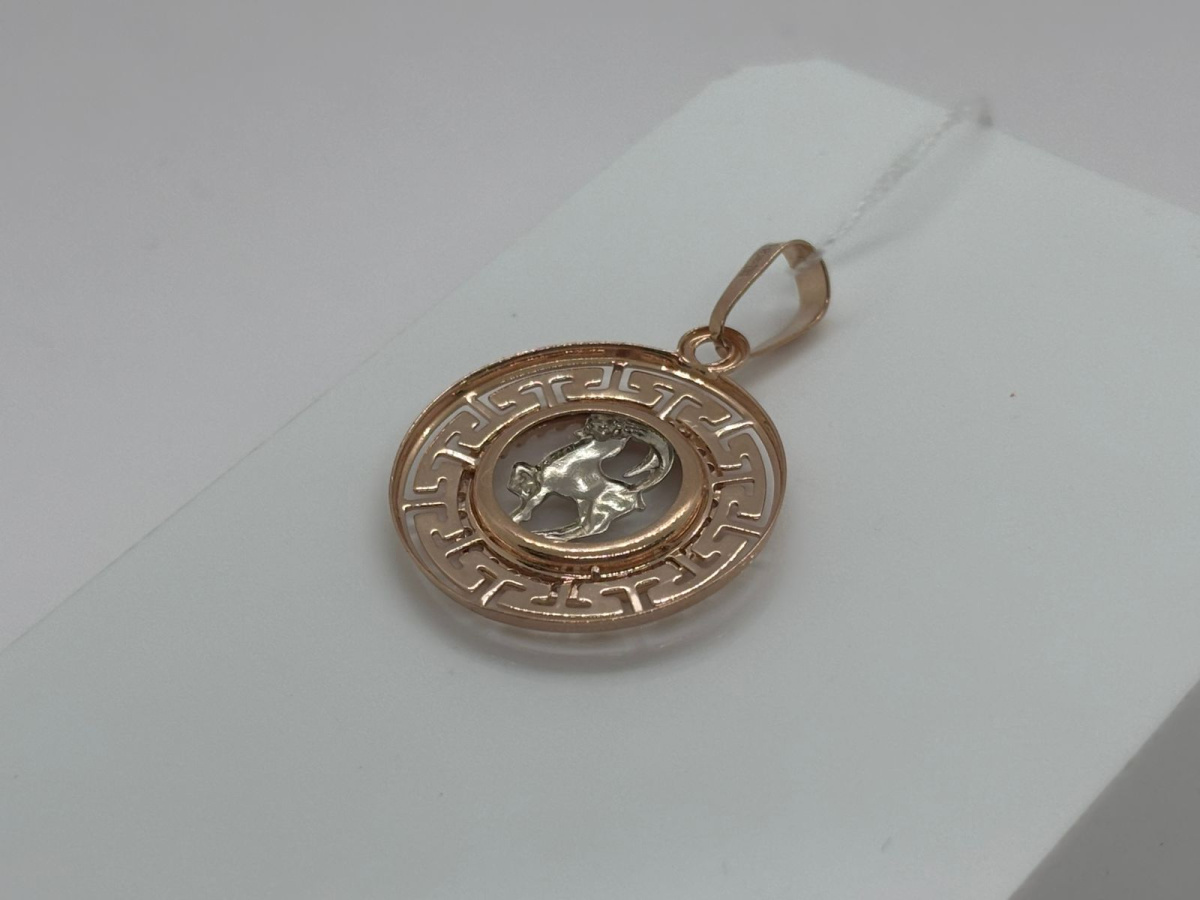 ПОДВЕСКА ЗНАК ЗОДИАКА КОЗЕРОГ (Au 585)