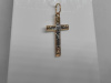 ПОДВЕСКА КРЕСТ без камня (Au 585)