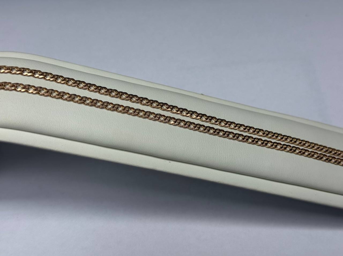 ЦЛР2585 ЦЕПЬ ПОЛНОВЕСНАЯ Ромб двойной (Au 585)