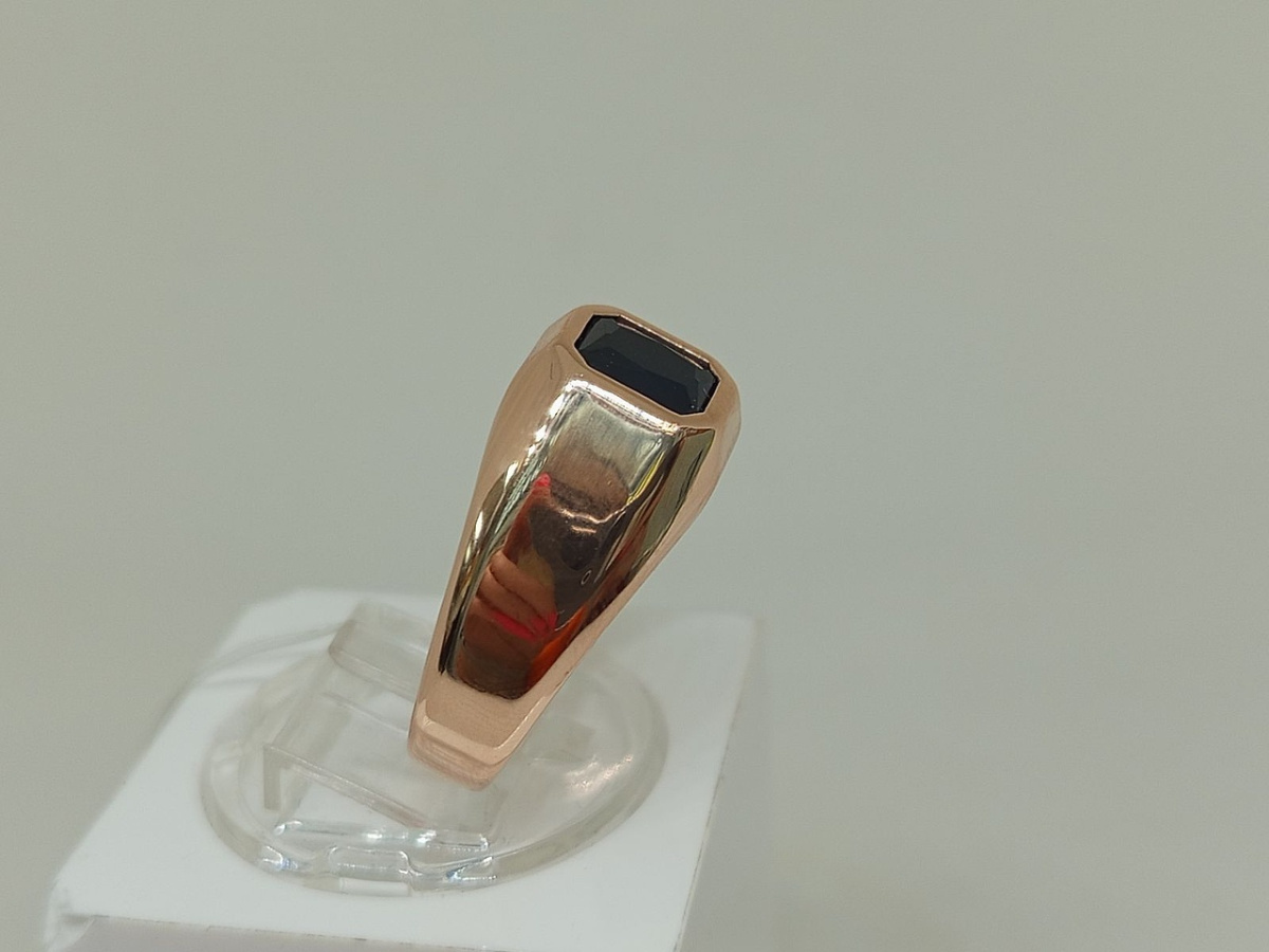 КОЛЬЦО ПЕЧАТКА с камнем (Au 585)