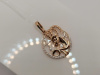 101118-1102 ПОДВЕСКА С КАМНЯМИ (Au 585)
