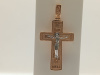 ПОДВЕСКА КРЕСТ без камня (Au 585)