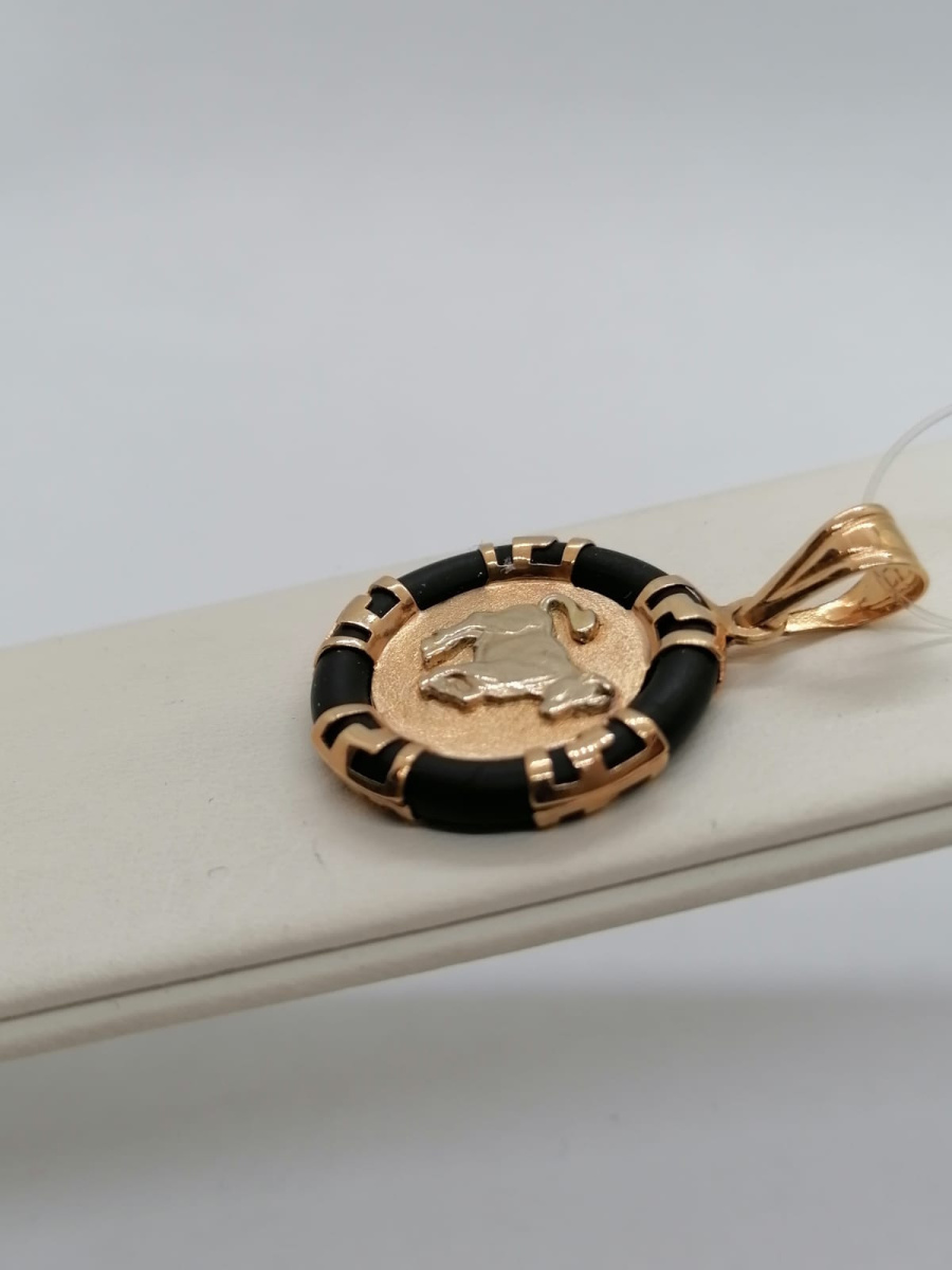 926З ПОДВЕСКА ЗНАК ЗОДИАКА каучук (Au 585)