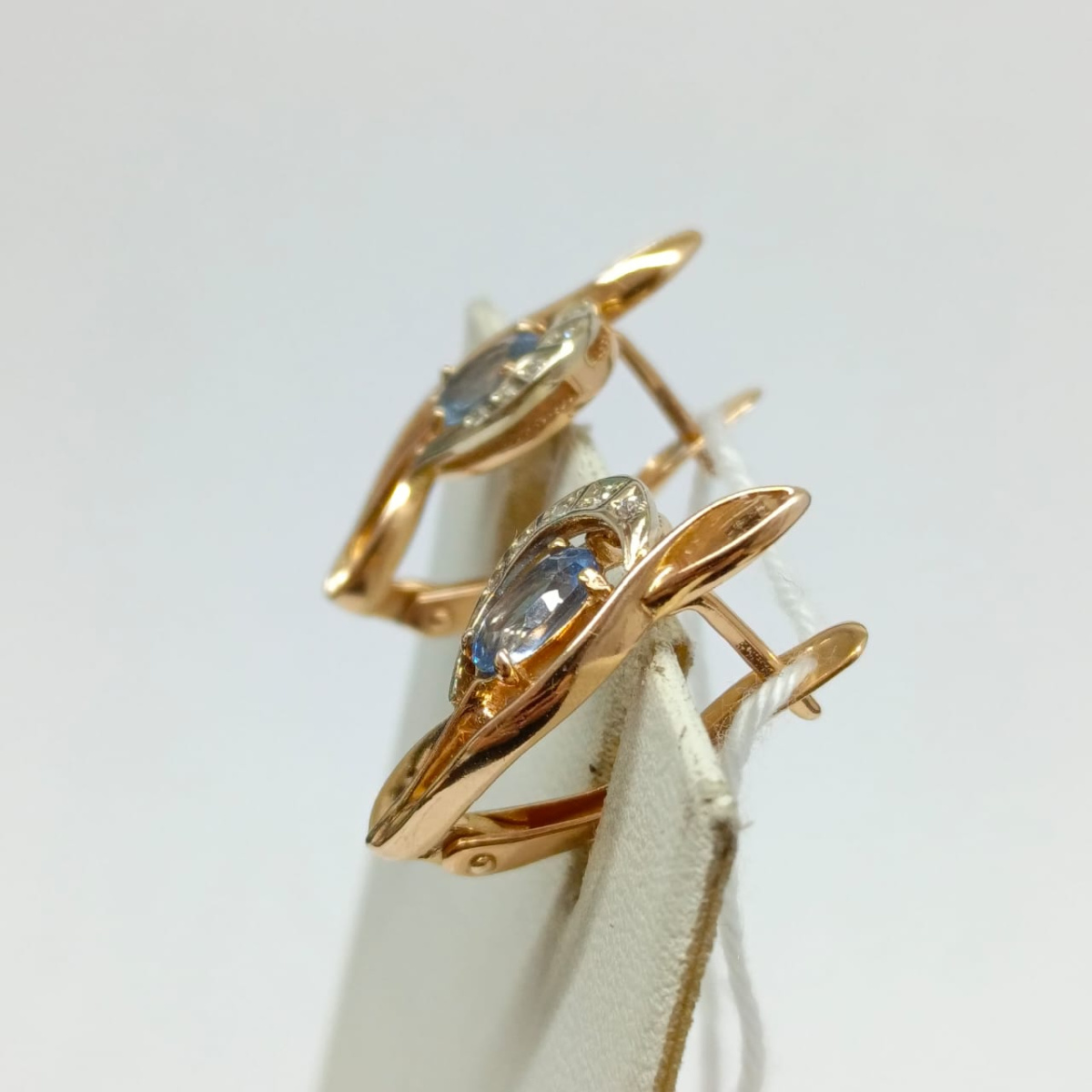 СЕРЬГИ С КАМНЯМИ (Au 585)