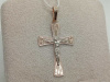 ПОДВЕСКА КРЕСТ без камня (Au 585)