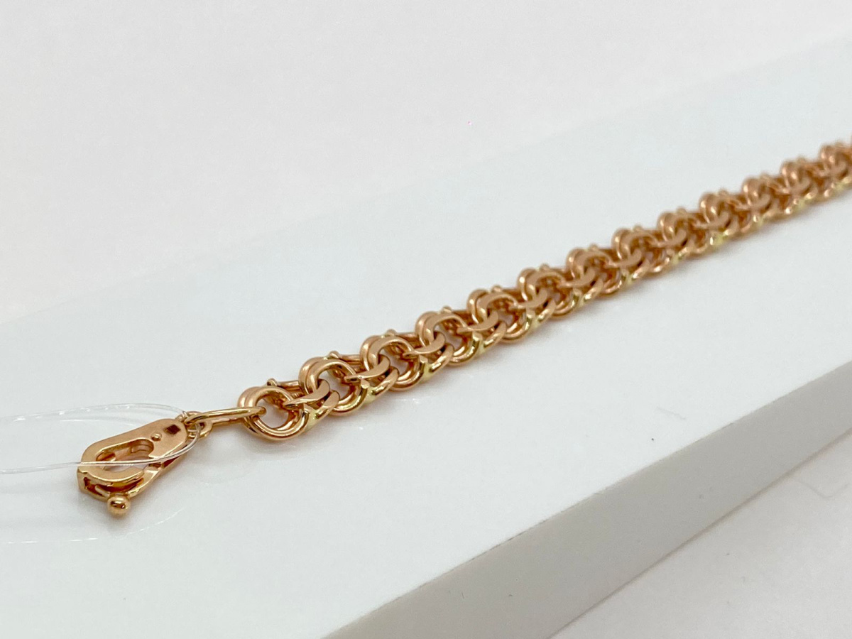 БРАСЛЕТ ПОЛНОВЕСНЫЙ Бисмарк (Au 585)