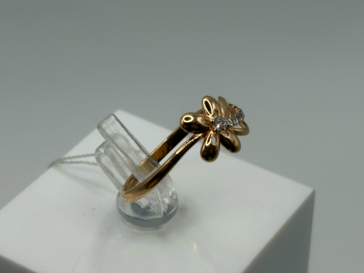 КОЛКМИ585 КОЛЬЦО С КАМНЯМИ (Au 585)