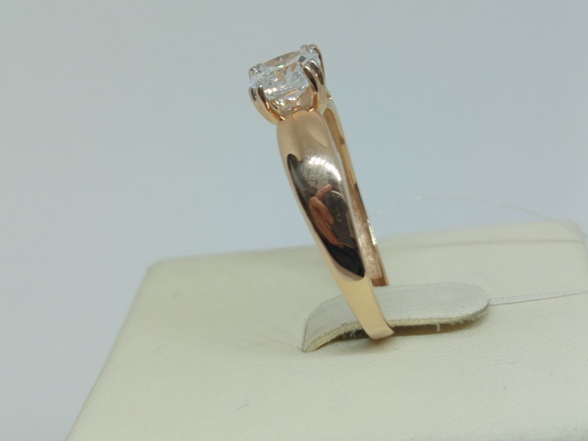 КОЛЬЦО С КАМНЕМ (Au 585)