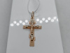 ПОДКБК585 ПОДВЕСКА КРЕСТ БЕЗ КАМНЯ (Au 585)