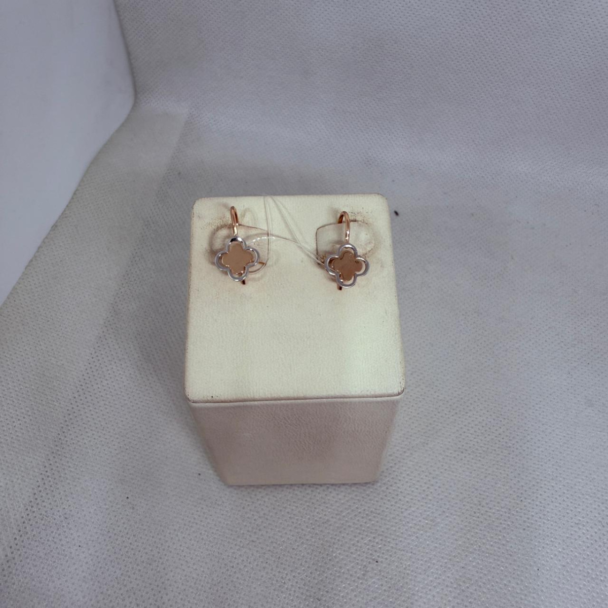 СЕРЬГИ ПЕТЕЛЬКА без камня (Au 585)