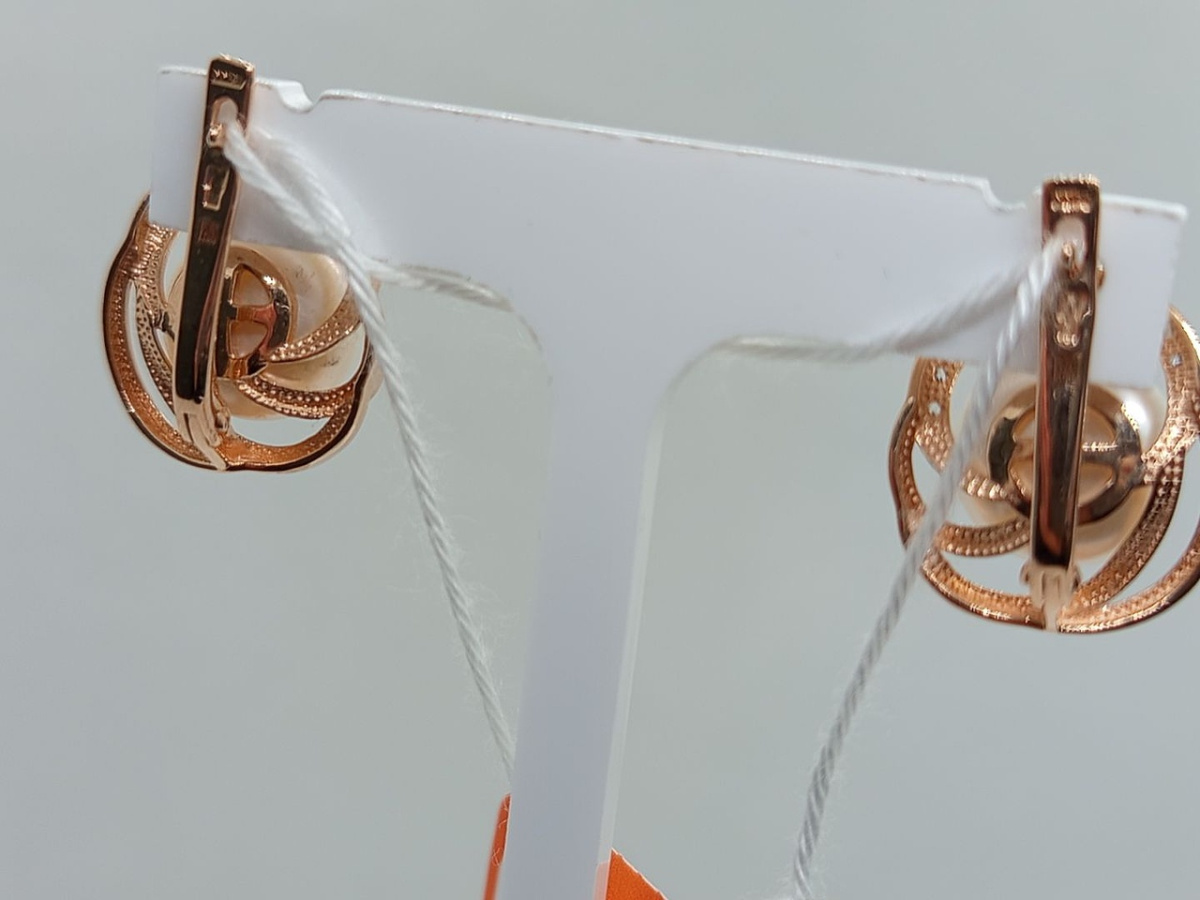 СЕРЬГИ С КАМНЯМИ (Au 585)