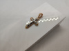 ПОДВЕСКА КРЕСТ с камнем (Au 585)