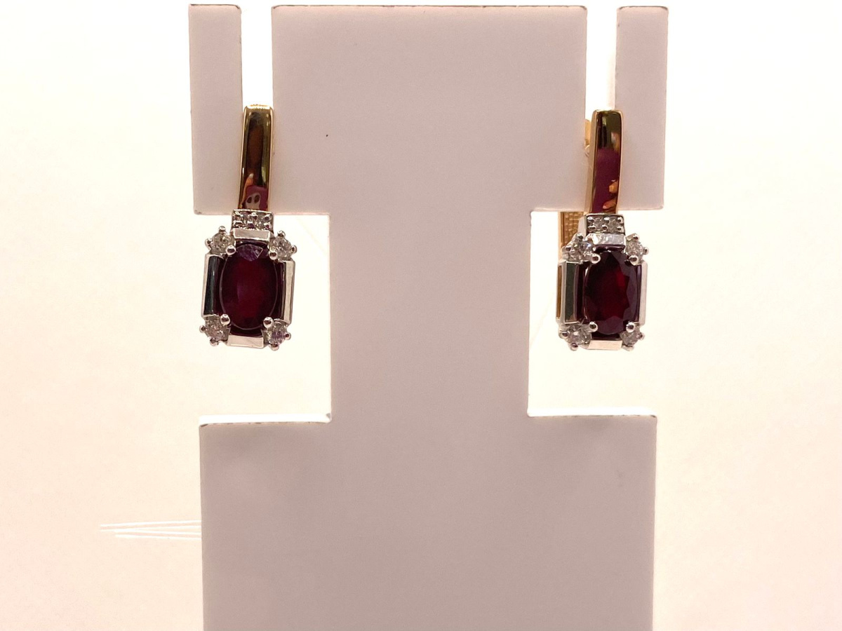 СЕРЬГИ БРИЛЛИАНТ (Au 585)