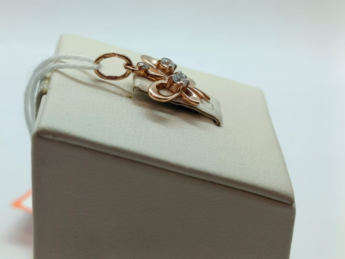 ПОДВЕСКА С КАМНЯМИ (Au 585)