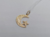 ПОДВЕСКА ПОЛУМЕСЯЦ БЕЗ КАМНЯ (Au 585)