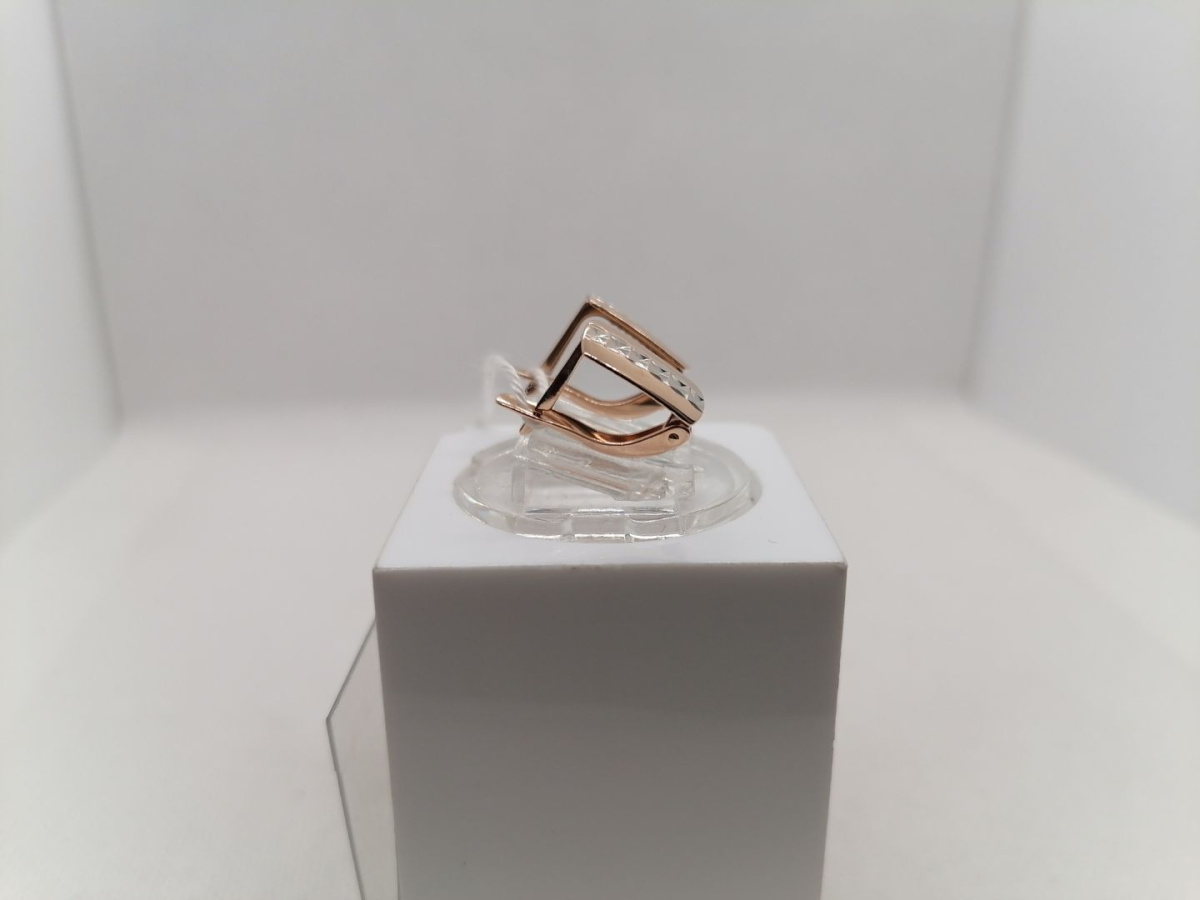 СЕРЬГИ БЕЗ КАМНЯ (Au 585)