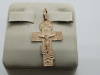 ПОДВЕСКА КРЕСТ без камня (Au 585)